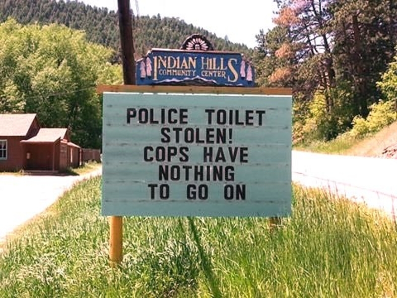 The toilet thieves strike again